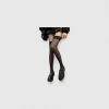 Black children's open-crotch stockings for girls, Spring and autumn girls, tower style Application Scenario